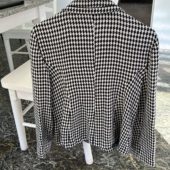 Sag Harbor houndstooth jacket! Sz 14 EUC - Picture 4 of 9